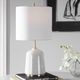 Uttermost® Eloise White Table Lamp-1