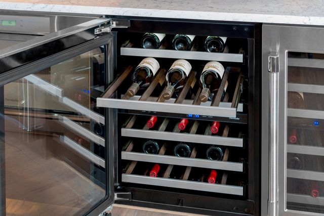 Thermador® Professional 24" Stainless Steel Wine Cooler-3