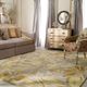 Surya Athena Beige Floral 5'x8' Area Rug-3