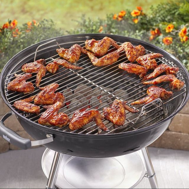 Weber® 22" Black Portable Charcoal Grill-2