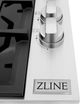 ZLINE Professional 30" Black Porcelain Gas Dropin Cooktop-4