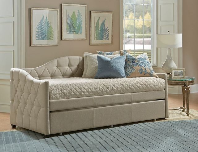 HH2 Home Jamie Beige Twin Youth Daybed with Trundle-3