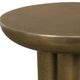Uttermost® Thorp Antique Brass Aluminum Indoor-Outdoor Accent Table-5