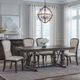 Liberty Furniture Provence Park 5-Piece Chateau Brown/Cream Optional Trestle Dining Table Set-1