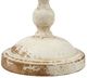 A & B Home Cassia Weathered White Candlestick Holder-3