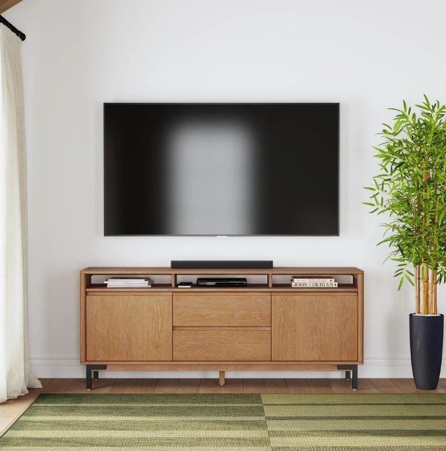 Flexsteel® Millwork Brown Entertainment Base-1