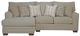 Jackson Furniture Middleton 2-Piece Cement Left-Arm Facing Loveseat Sectional and Chaise-1