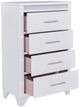 Signature Design by Ashley® Jarlee White 4-Drawer Chest-2