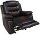 New Classic® Home Furnishings Nikko Brown Manual Glider Recliner-3