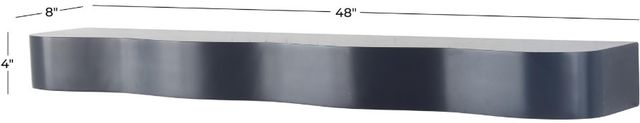 Deco Marche Black Wall Shelf-2