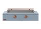 Caliber™ Rockwell Social 48" Bluestone Built-In Liquid Propane Outdoor Griddle with Copper Hardware-0