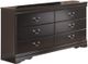 Signature Design by Ashley® Huey Vineyard 4-Piece Black Queen Sleigh Headboard Bed Set-3