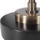 Uttermost® Elieser Antiqued Brushed Brass/Rusted Aged Black Floor Lamp-4
