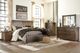 Signature Design by Ashley® Lakeleigh 6-Piece Brown Queen Panel Bed Set-5