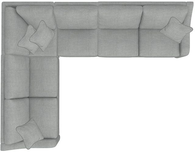 La-Z-Boy® Charlie Silver Sectional with Custom Layout Options-4