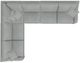 La-Z-Boy® Charlie Silver Sectional with Custom Layout Options-4
