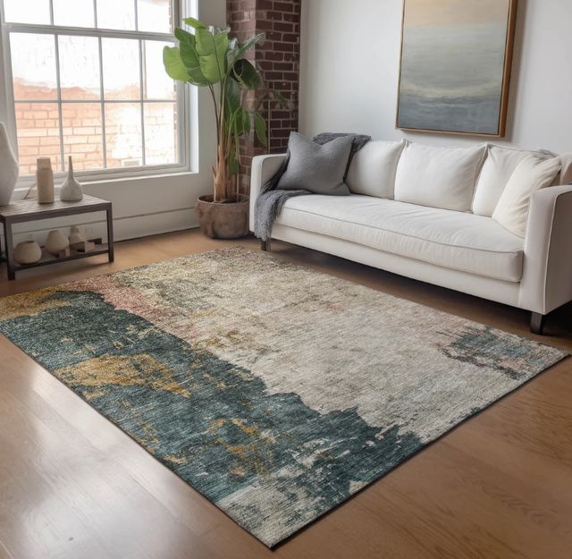 Dalyn™ Rug Company Nouveau NV15 Taupe 5'x8' Area Rug-4