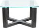 Magnussen Home® Wexler Black Truffle Rectangular Cocktail Table-2