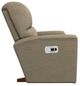 La-Z-Boy® Cade Mineral Power Rocking Recliner with Headrest-3