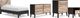 Signature Design by Ashley® Piperton 4-Piece Two-Tone Brown/Black Twin Panel Platform Bed Set-0