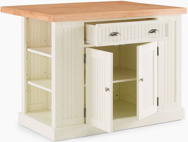 homestyles® Nantucket Off-White Kitchen Island-1
