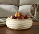 Uttermost® Waveform Bleached Wood Bowl-1