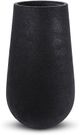Le Present Sandstone Drop Black 30" Planter-0