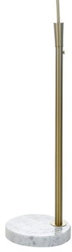 Stylecraft Polished Brass Floor Lamp-2