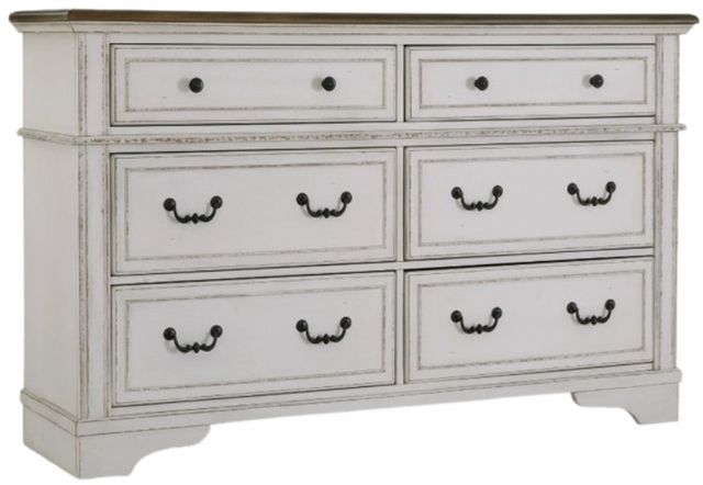 Signature Design by Ashley® Blendon Brown/White Dresser