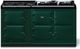 AGA™ eR7 160 Classic Cast Iron 63" British Racing Green Pro Style Dual Fuel Range-0