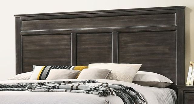 New Classic® Home Furnishings Andover Nutmeg 88" Queen Panel Bed-1