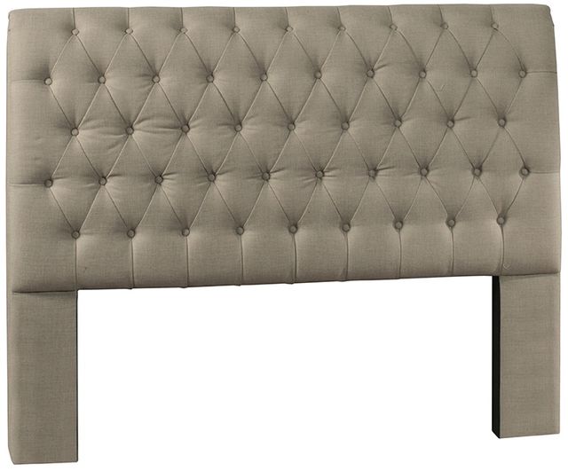 HH2 Home Napleton Sandstone Linen Queen Bed Frame-1