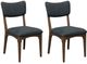 Ashley® Korestone Black/Dark Brown Upholstered Dining Side Chair-5