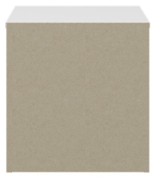 HH2 Home Delmar Matte White Nightstand-2