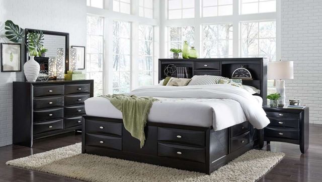 Global Furniture USA Linda Black Dresser-3