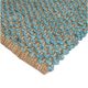 A & B Home Blue Braided Rug with Shuttle Weave Durrie-4