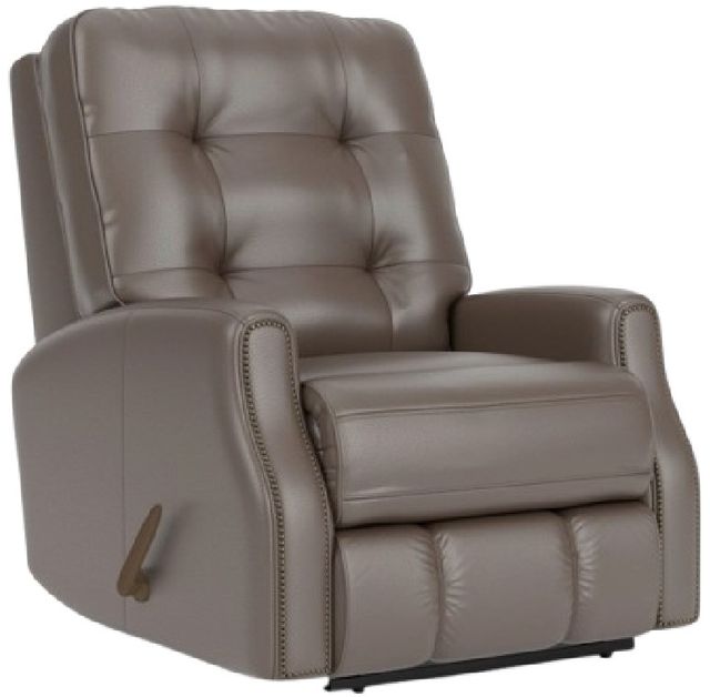 Flexsteel® Customizable Devon Leather Manual Recliner-0