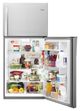 Whirlpool® 30 in. 19.2 Cu. Ft. Monochromatic Stainless Steel Top Freezer Refrigerator-4