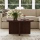 Flexsteel® Waterfall Walnut Brown Round Coffee Table-1