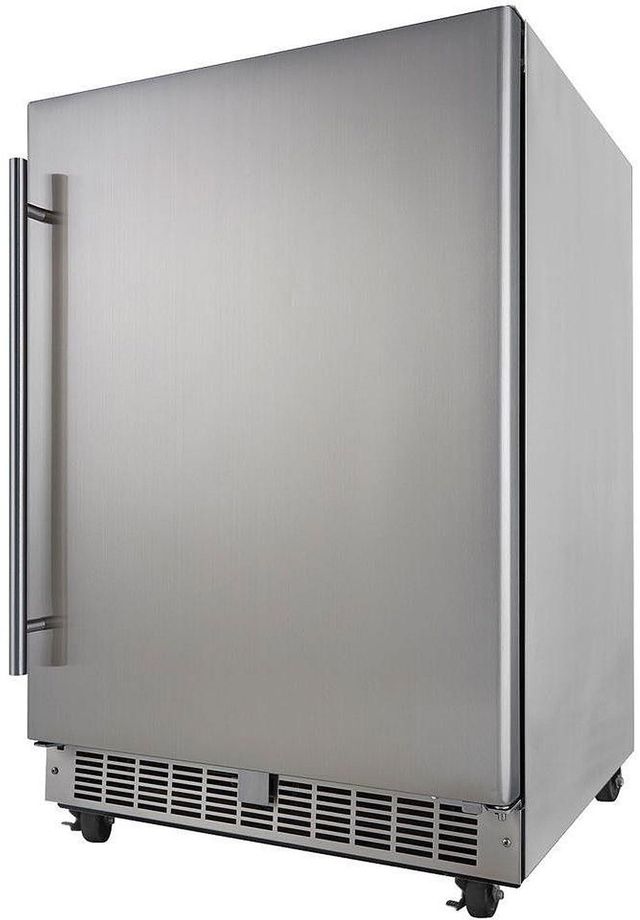 Silhouette® Professional Aragon 24" 5.5 Cu. Ft. Stainless Steel Outdoor All Refrigerator-3