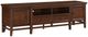 Mazin Furniture Frazier Park Brown Cherry 81'' TV Stand-0