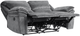 Homelegance® Muirfield Gray Manual Double Reclining Loveseat-3