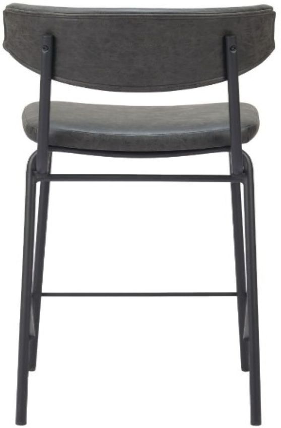 Zuo® Modern Charon Vintage Black Counter Stool-3