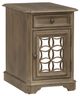 Liberty Furniture Magnolia Manor Weathered Bisque Chairside Table-0