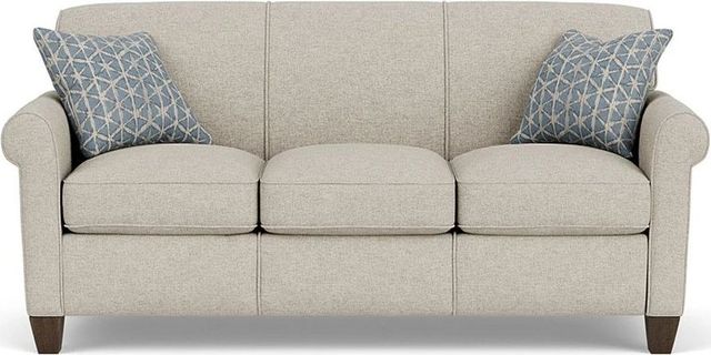 Flexsteel® Dana Silver Driftwood Sofa-1
