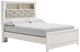 Signature Design by Ashley® Altyra White Queen Upholstered Bookcase Bed-0