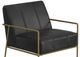 International Furniture Direct Aragon Gold/Licorice Chair-4