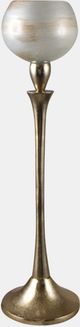 Sagebrook Home Opal 20" Glass Goblet Votive Holder-0