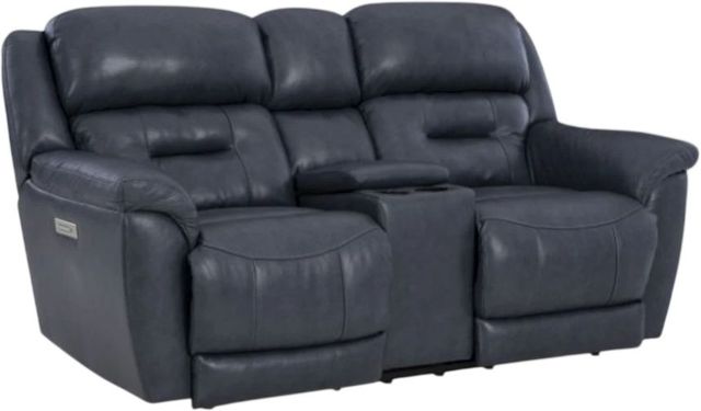 HomeStretch Contender Midnight Power Reclining Loveseat-0