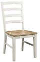 Signature Design by Ashley® Purlaney Antique White/Natural Side Chair-0